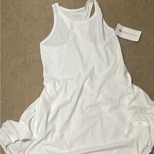 Athleta Ivory Sleeveless Dress
